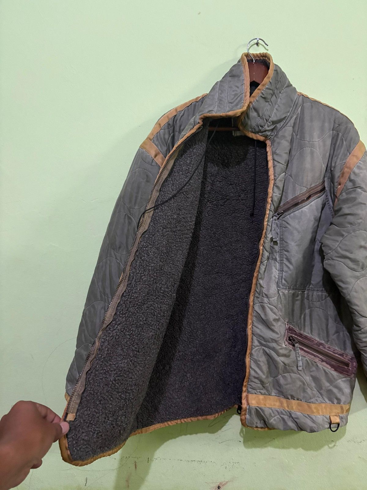 Avirex VTG Avirex Quilted Jacket Sherpa inner Design Size US M / EU 48-50 / 2 - 4 Thumbnail