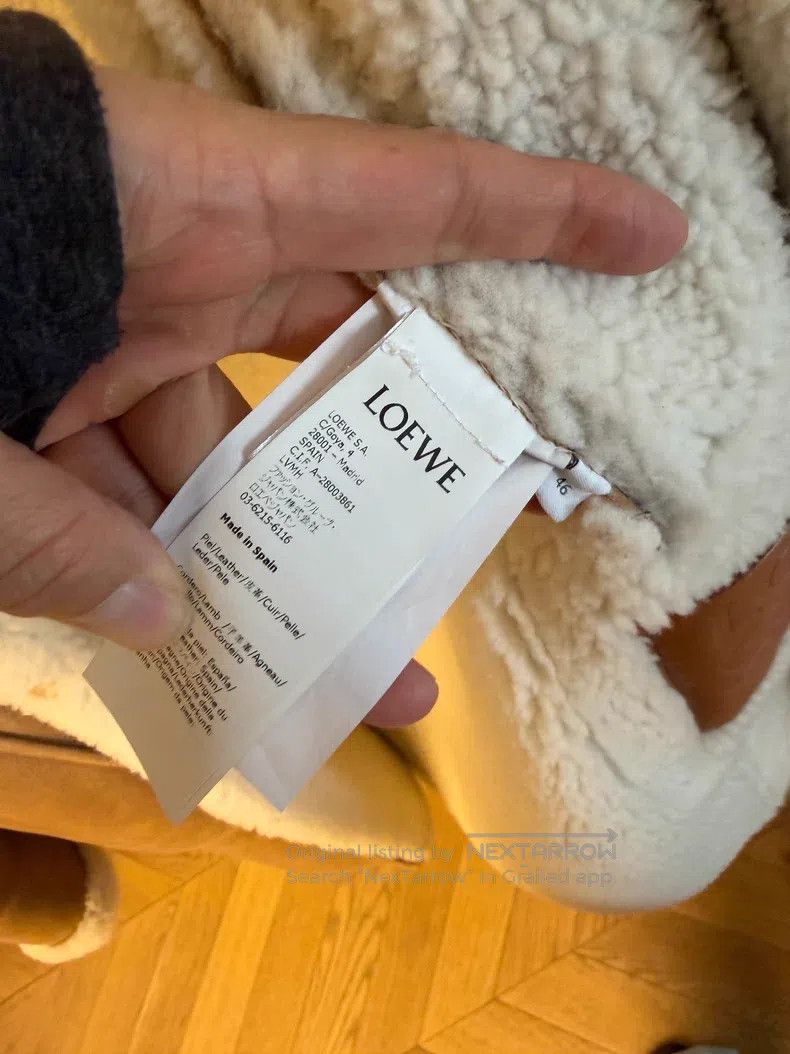 Loewe Loewe Men's Fur-Trimmed Full-Length Coat Size US S / EU 44-46 / 1 - 8 Thumbnail