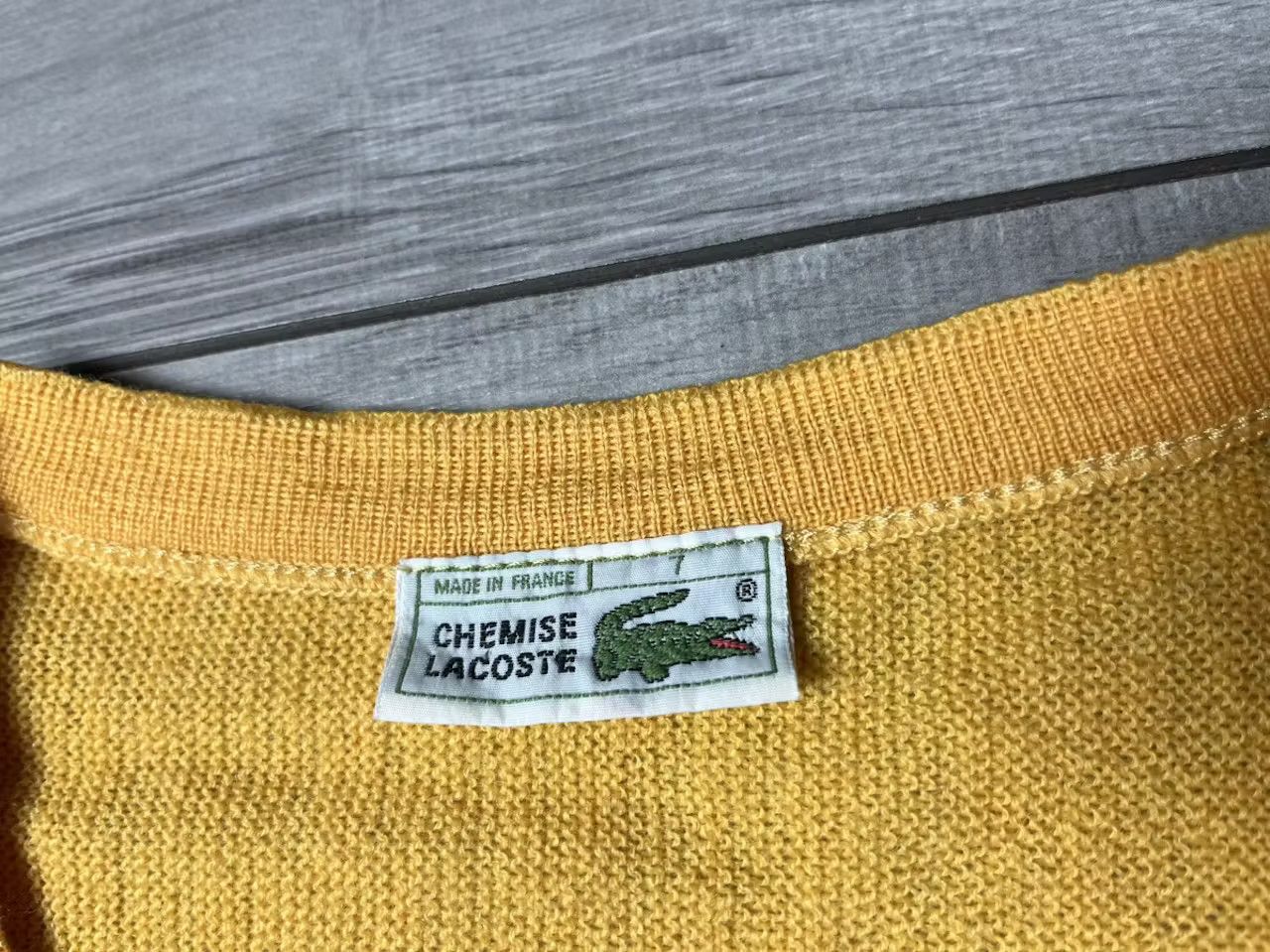 Lacoste Vintage Lacoste sweater made in france size XXL Size US XXL / EU 58 / 5 - 4 Thumbnail
