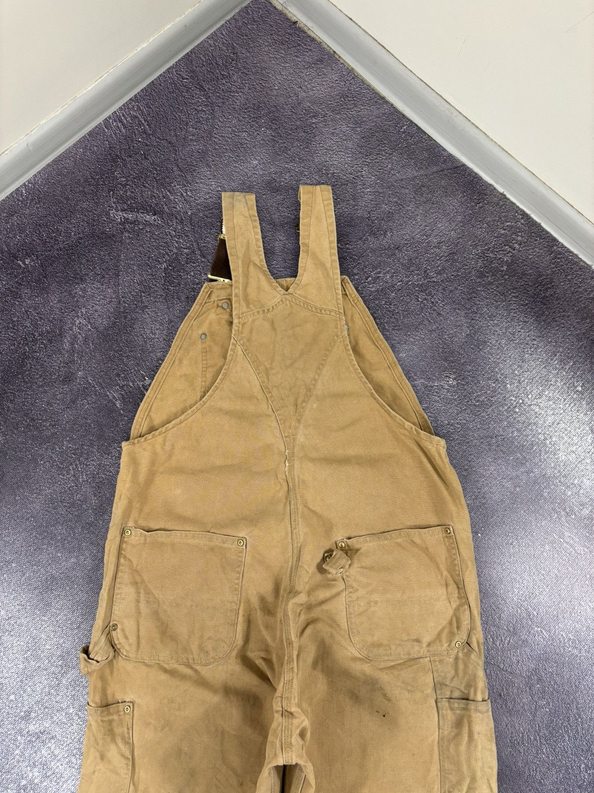 Carhartt Vintage Carhartt Double Knee USA 90s Hype Dad Work Overall Size US 38 / EU 54 - 15 Thumbnail