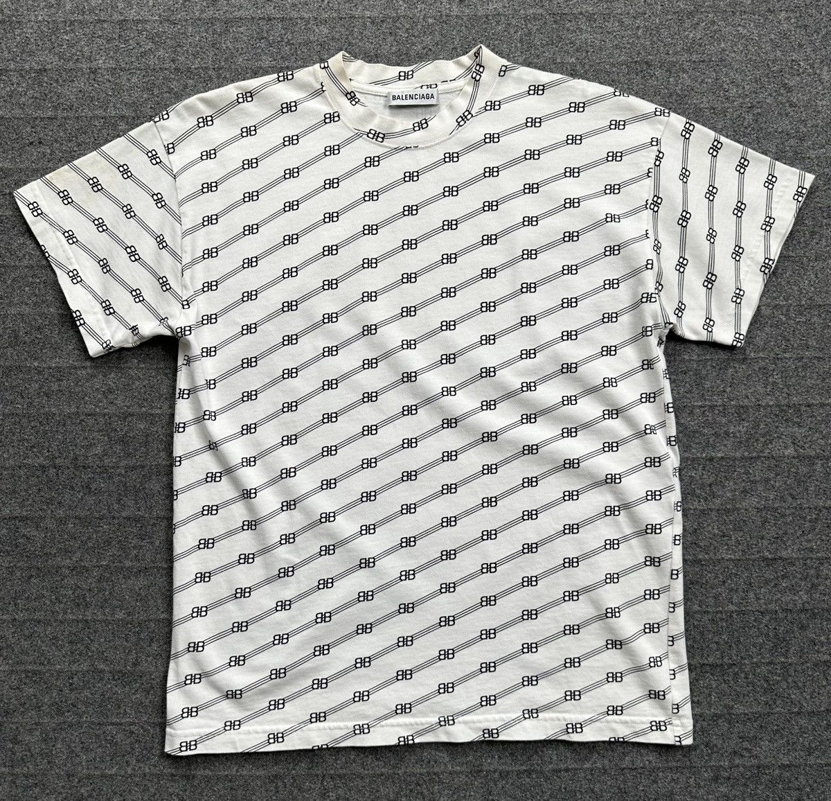 Balenciaga Balenciaga T-Shirt Over Champs-Elysées White | Grailed