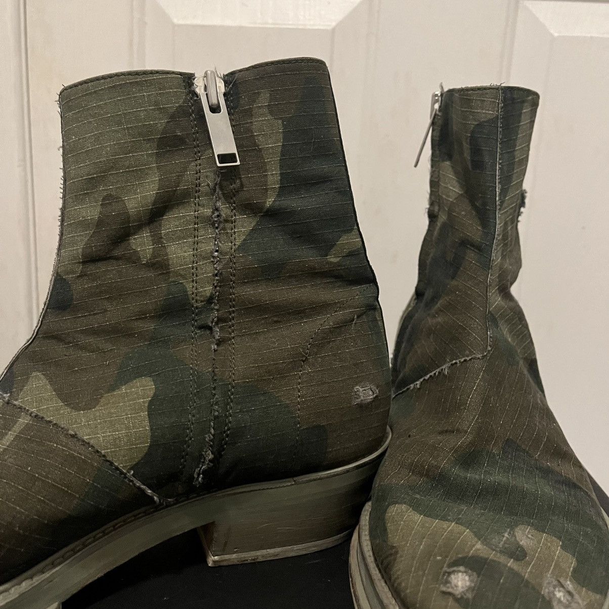 424 424 RIPSTOP CAMO WEST COAST CHELSEA BOOT 46 US 12 RARE Size US 12 / EU 45 - 4 Thumbnail