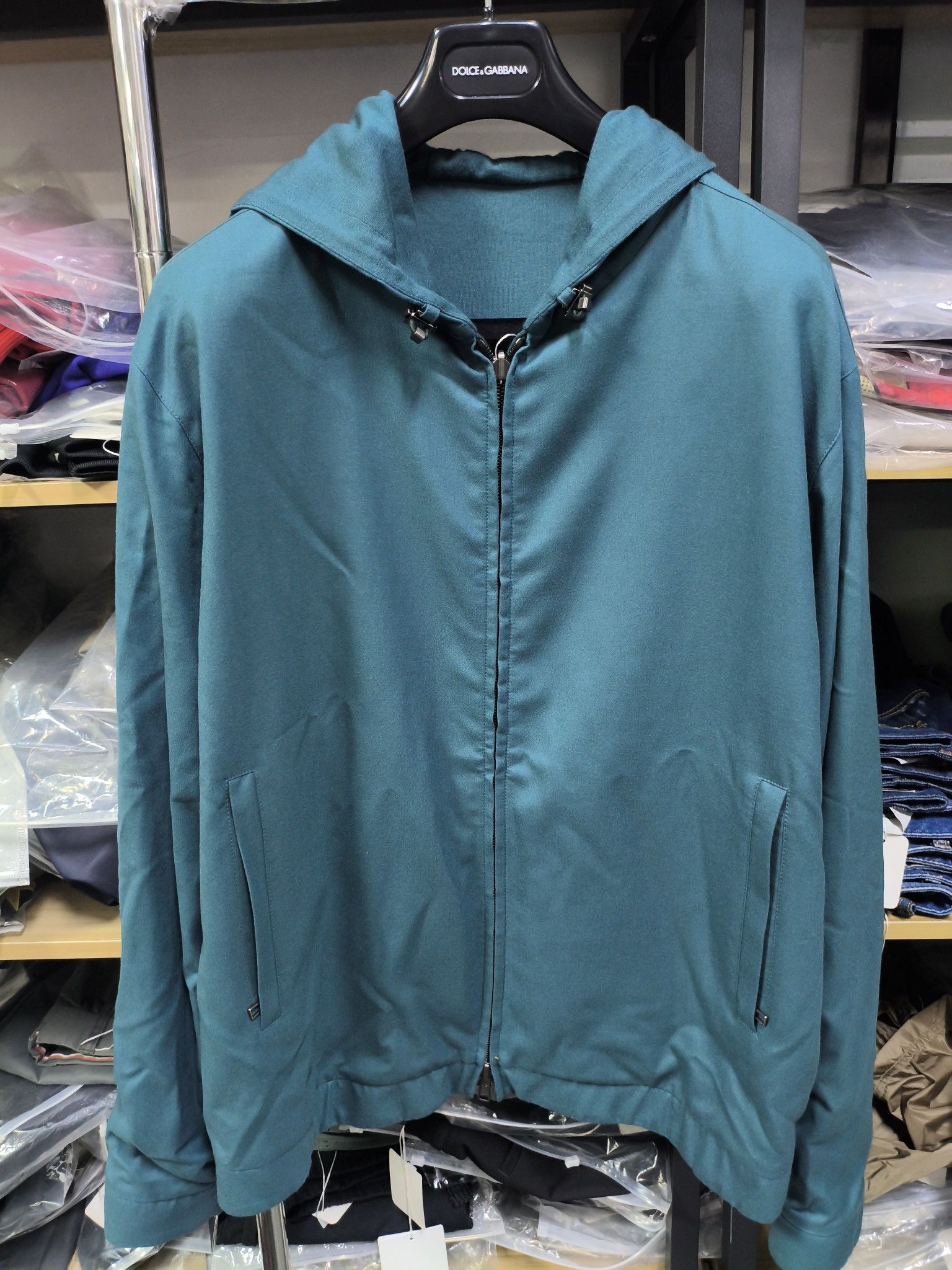 Loro Piana Loro Piana Rain System Hooded Jacket Size XL Size US XL / EU 56 / 4 - 1 Thumbnail