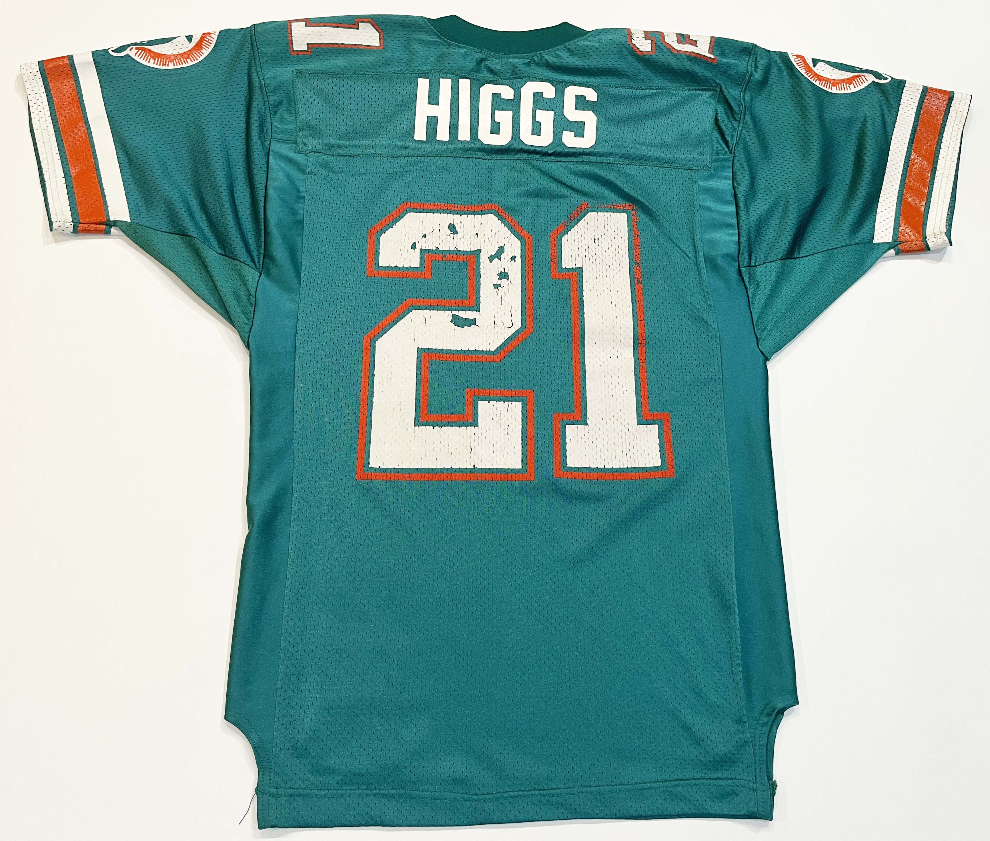 Wilson Vintage Wilson Pro Line NFL Miami Dolphins HIGGS #21 Jersey Size US M / EU 48-50 / 2 - 4 Thumbnail