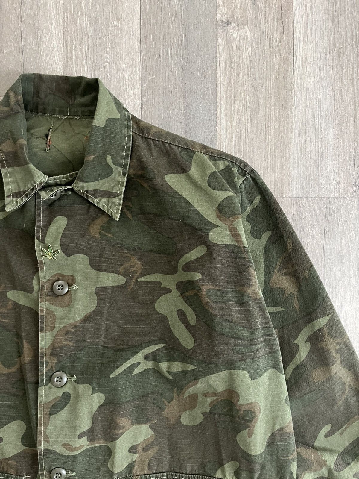SafTbak Vintage SafTbak Woodland Camo Jacket Size US L / EU 52-54 / 3 - 3 Thumbnail