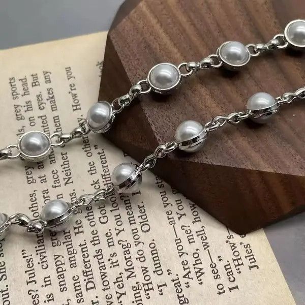 Jewelry Yoshiko x Misac double-layer pearl pant chain Size ONE SIZE - 5 Thumbnail