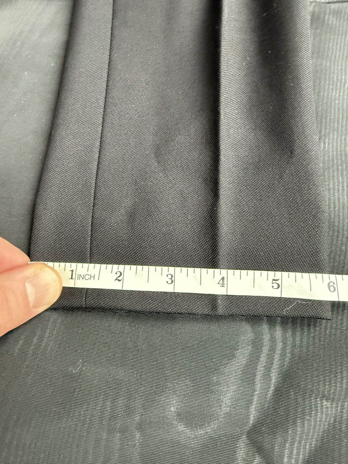Celine FW19 Celine black 💯% wool trousers pants Hedi Slimane 28 29 Size 25" / US 0 / IT 36 - 7 Thumbnail