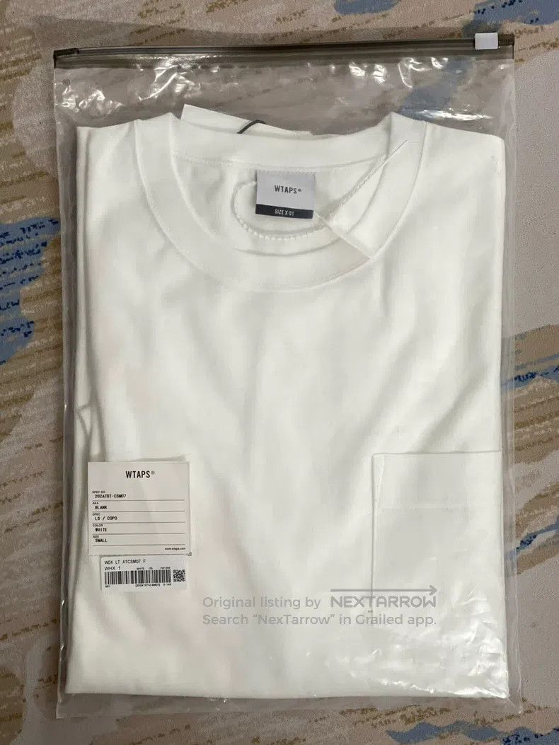 Wtaps Wtaps White long-sleeve Size US S / EU 44-46 / 1 - 1 Thumbnail