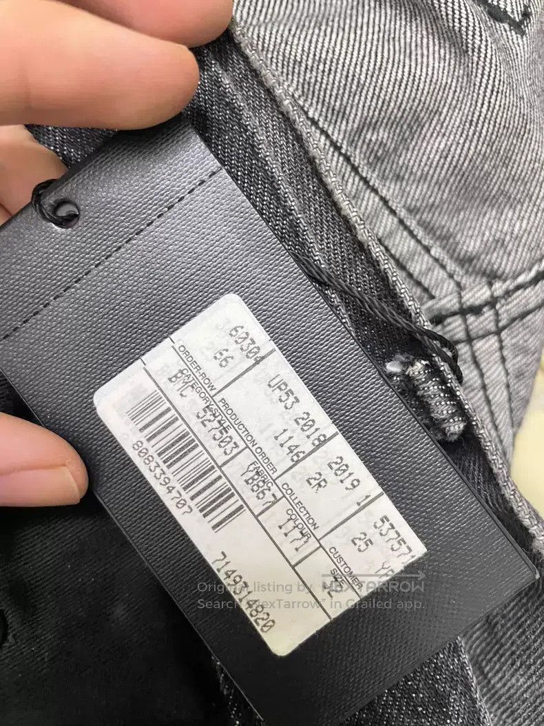 Saint Laurent Paris Saint Laurent Paris High Street Style Denim Jeans i Size US 32 / EU 48 - 7 Thumbnail