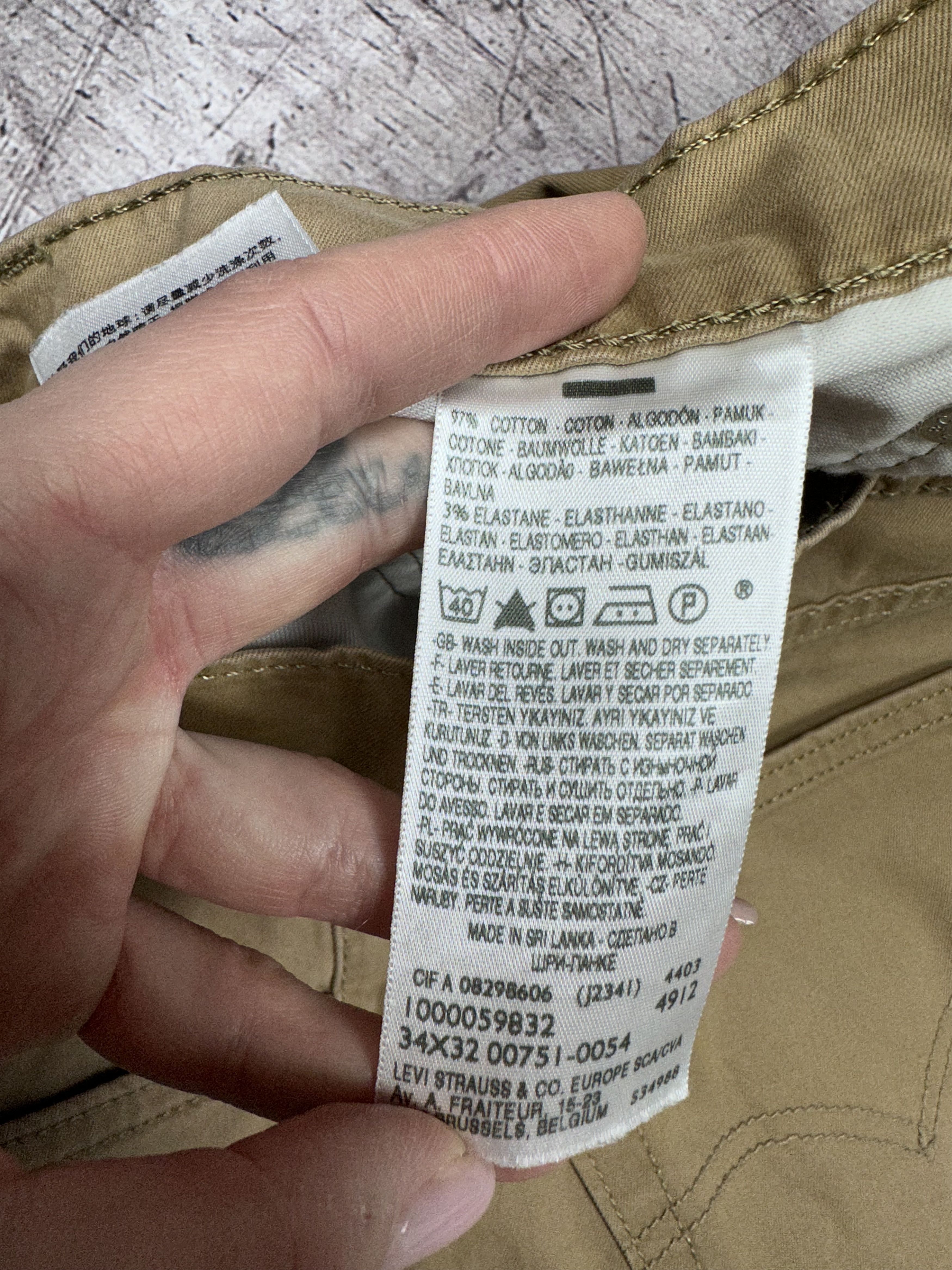 Levi's × Vintage Levis 751 Vintage Mens Denim Pants Y2K Jeans Size US 34 / EU 50 - 7 Thumbnail