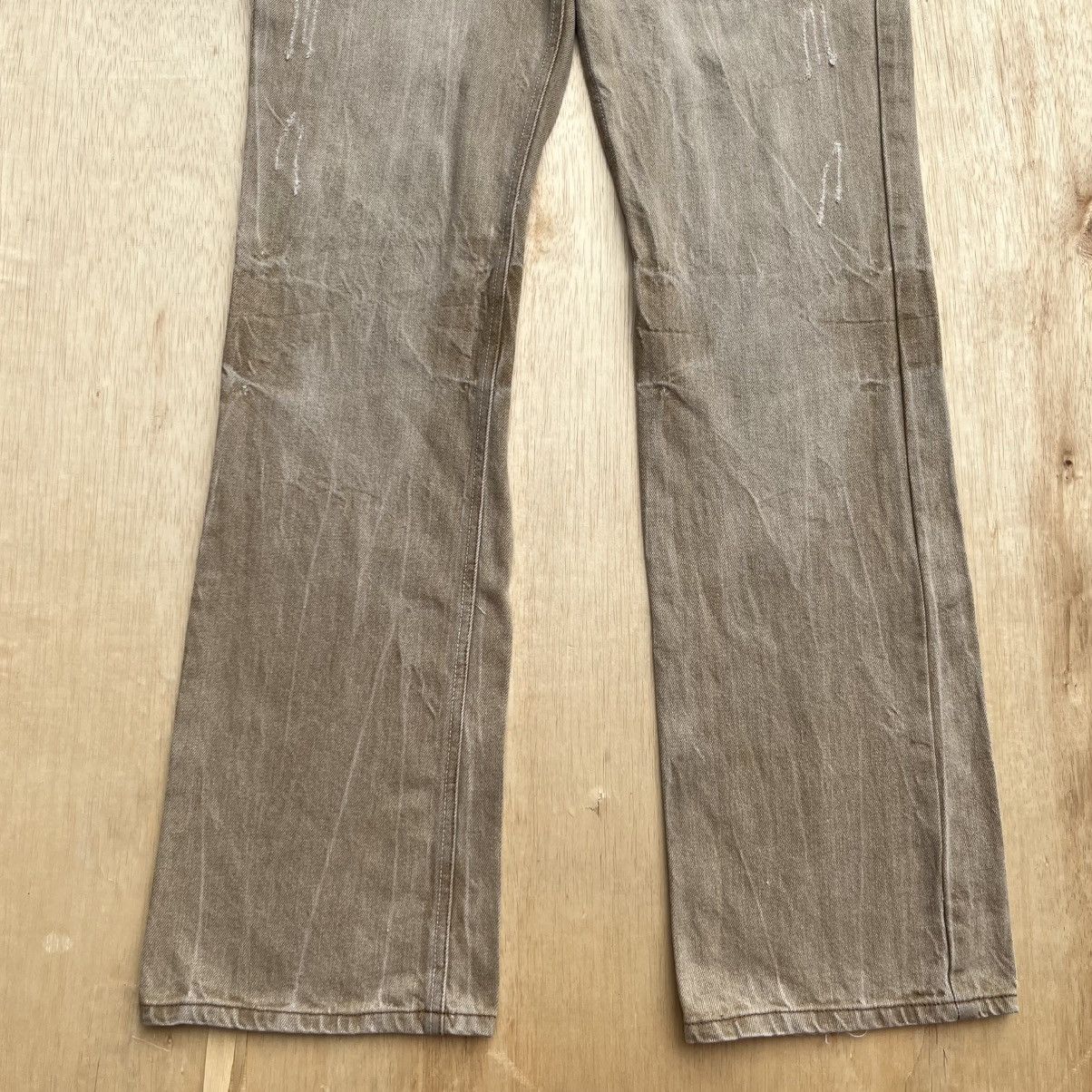 Tornado Mart OIL CAKE JAPANESE BRAND FADED FLARE BOOT CUT DENIM Size US 31 - 3 Thumbnail