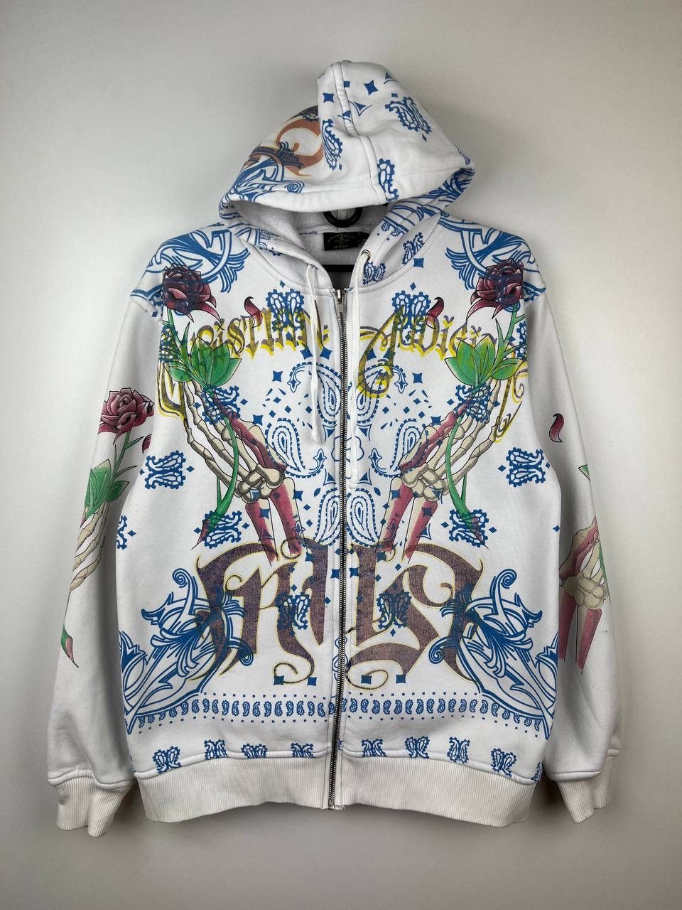 Christian Audigier vintage zip hoodie size S - Sweatshirts Hoodies