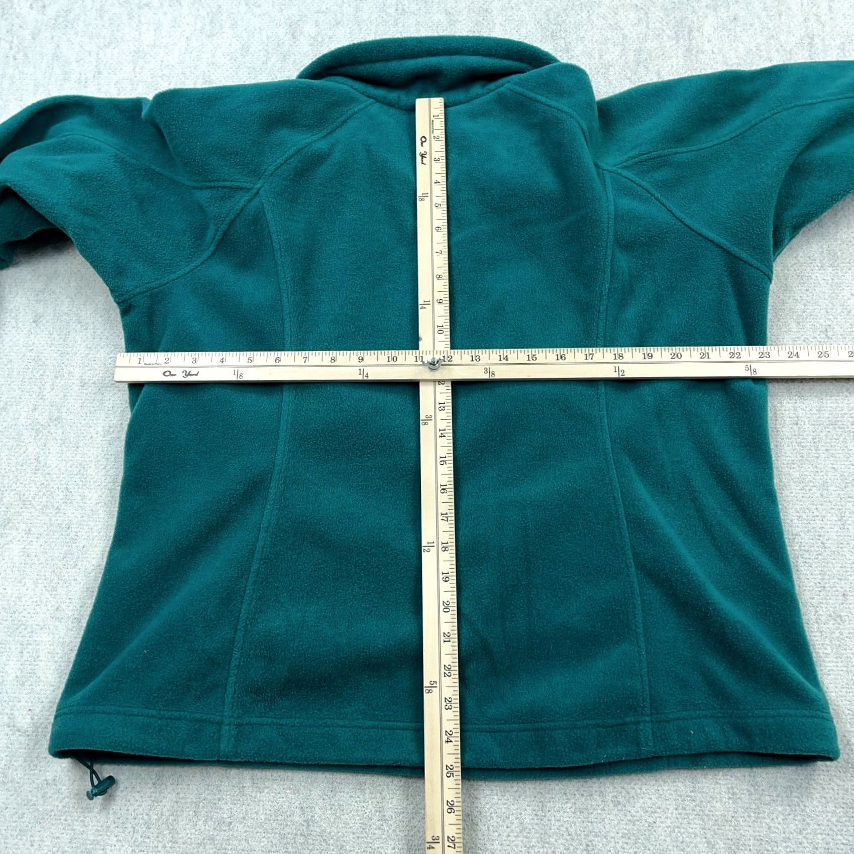 Altea Columbia Sweater Womens 1X Blue Jacket Women Teal Fleece Full Zip Brenton Springs Hike Size XL / US 12-14 / IT 48-50 - 5 Thumbnail