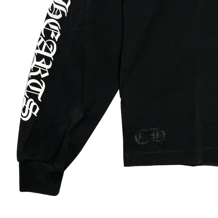 Chrome Hearts Chrome Hearts Scroll Script Logo Tee Size US L / EU 52-54 / 3 - 4 Thumbnail