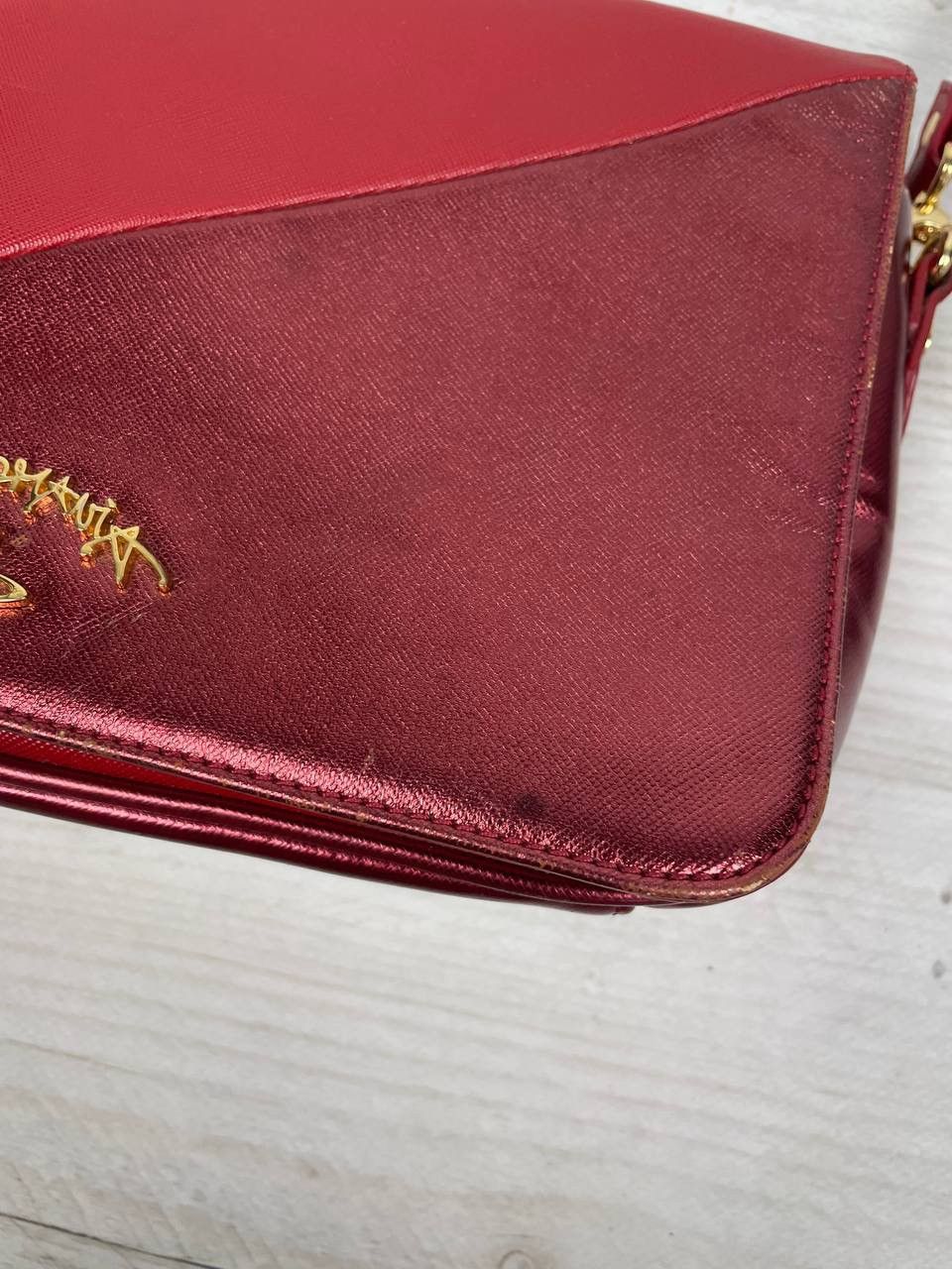 Vivienne Westwood Vivienne Westwood Anglomania Shoulders Bag Orb Leather Size ONE SIZE - 6 Thumbnail