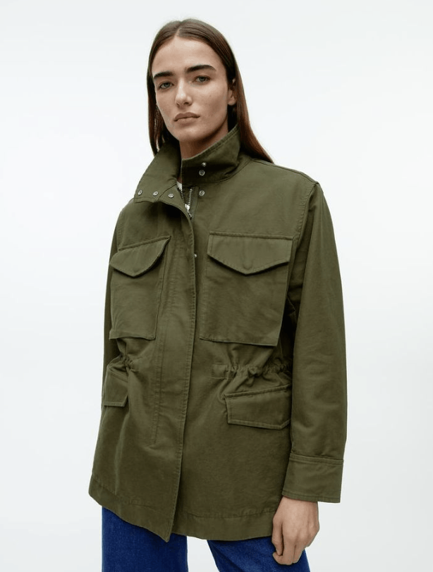 Arket Arket Utilityjacka i bomull Jacket Size XS / US 0-2 / IT 36-38 - 1 Thumbnail