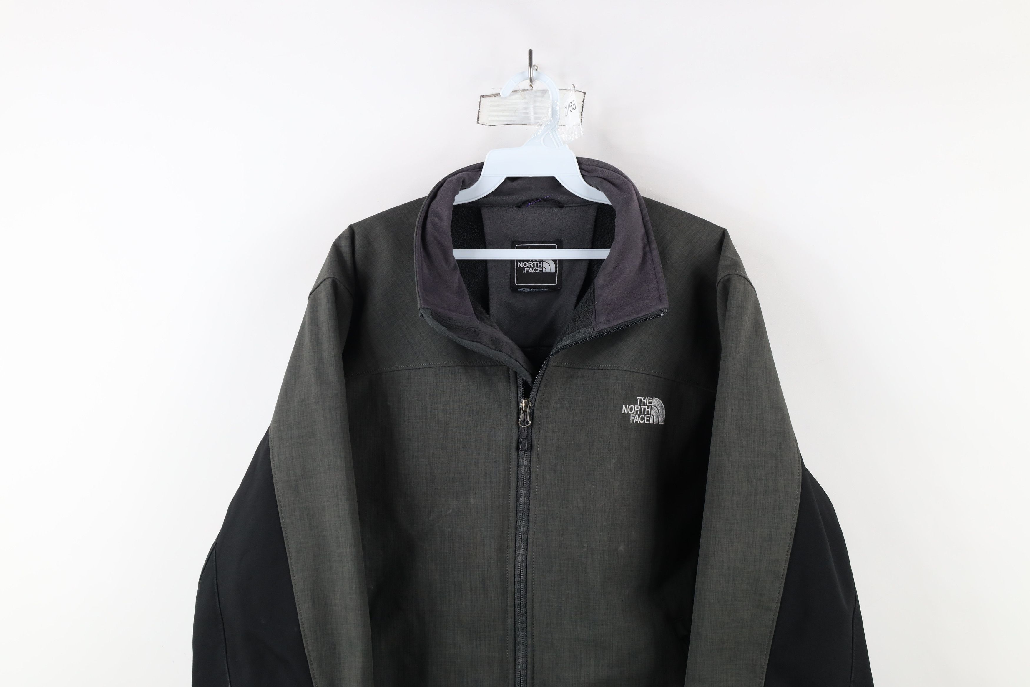 The North Face × Vintage The North Face Chromium Fleece Lined Soft Shell Jacket Size US L / EU 52-54 / 3 - 2 Thumbnail