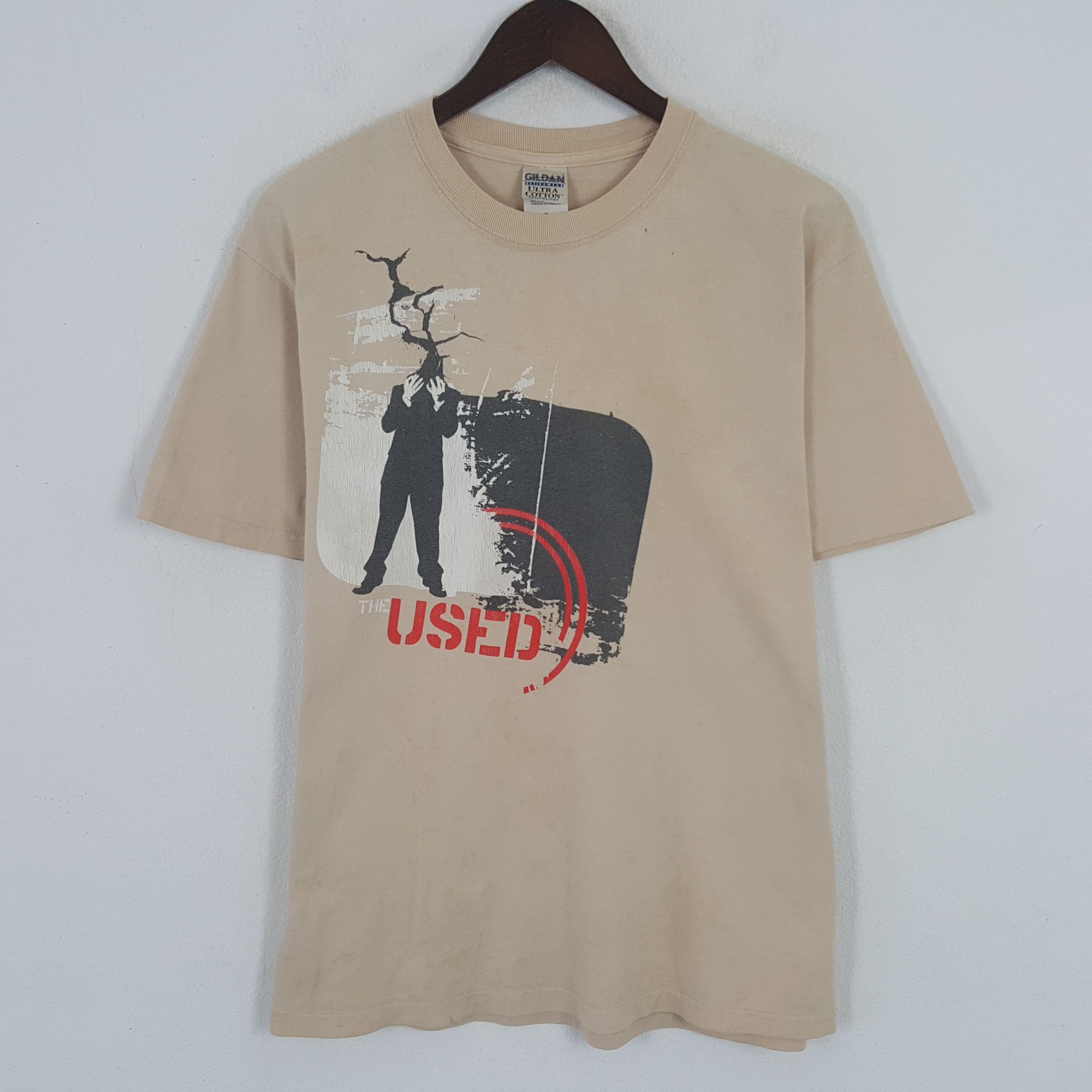 Band Tees × Vintage Vintage The Used American Rock Band Tshirt Size US M / EU 48-50 / 2 - 1 Thumbnail
