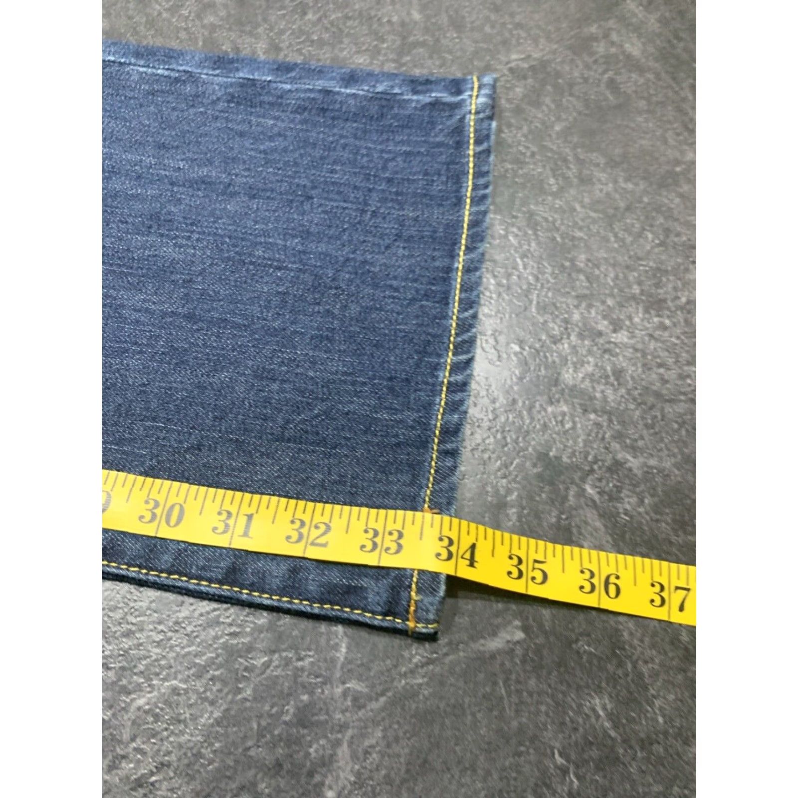 Vintage VINTAGE The Limited Drew Fit Bootcut Jeans Size 12 Women Dark Wash Denim Straight Leg Size 34" / US 12 / IT 48 - 5 Thumbnail