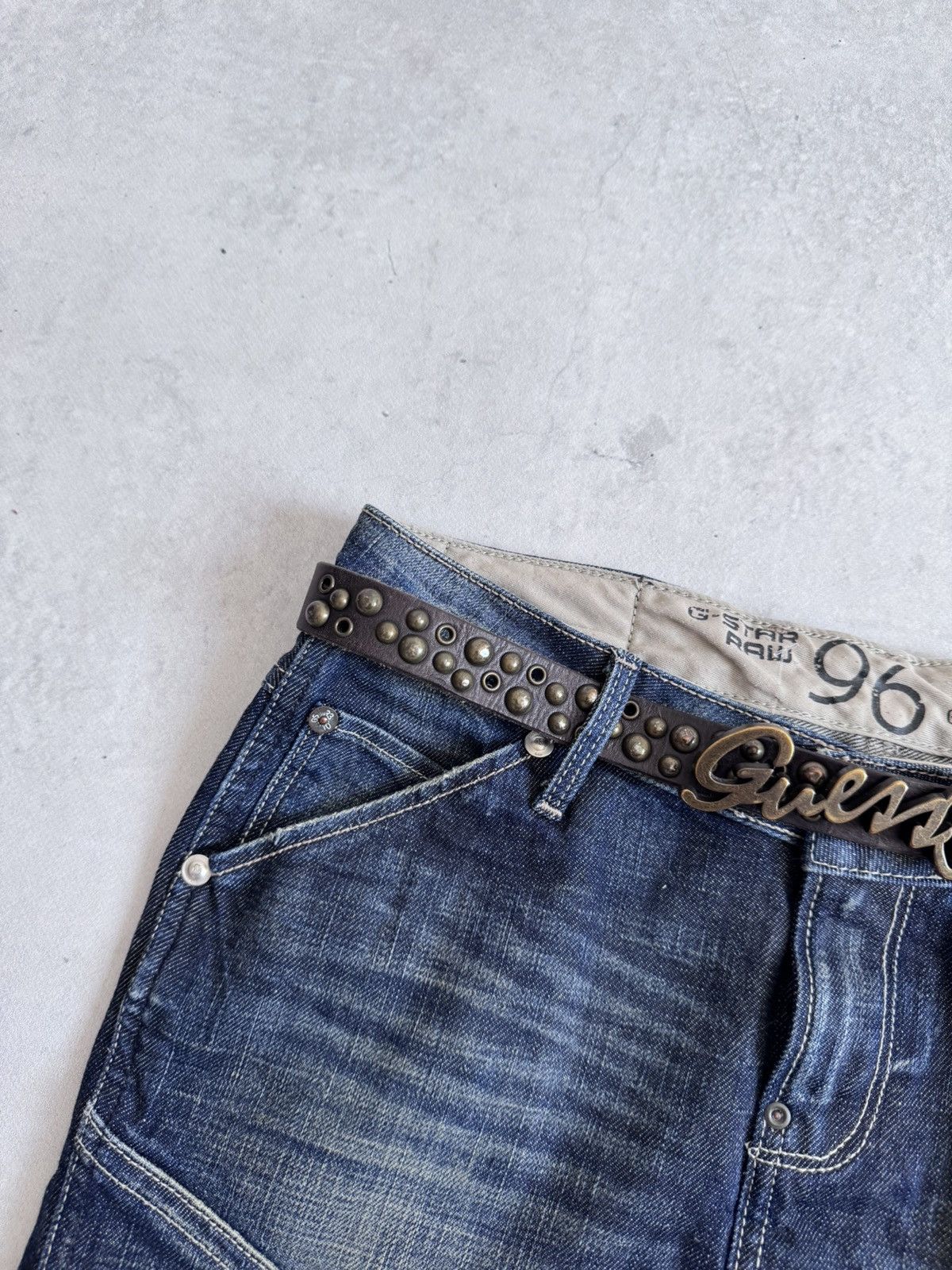 Guess Vintage Guess Y2K Mini Leather Women’s Metal Belts Archive Size ONE SIZE - 2 Thumbnail