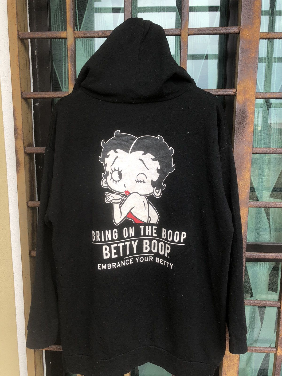 Anime × Cartoon Network × Japanese Brand Betty Boop X Sureve Beggie Long Hodie Size 4XL / US 24-26 - 1 Thumbnail