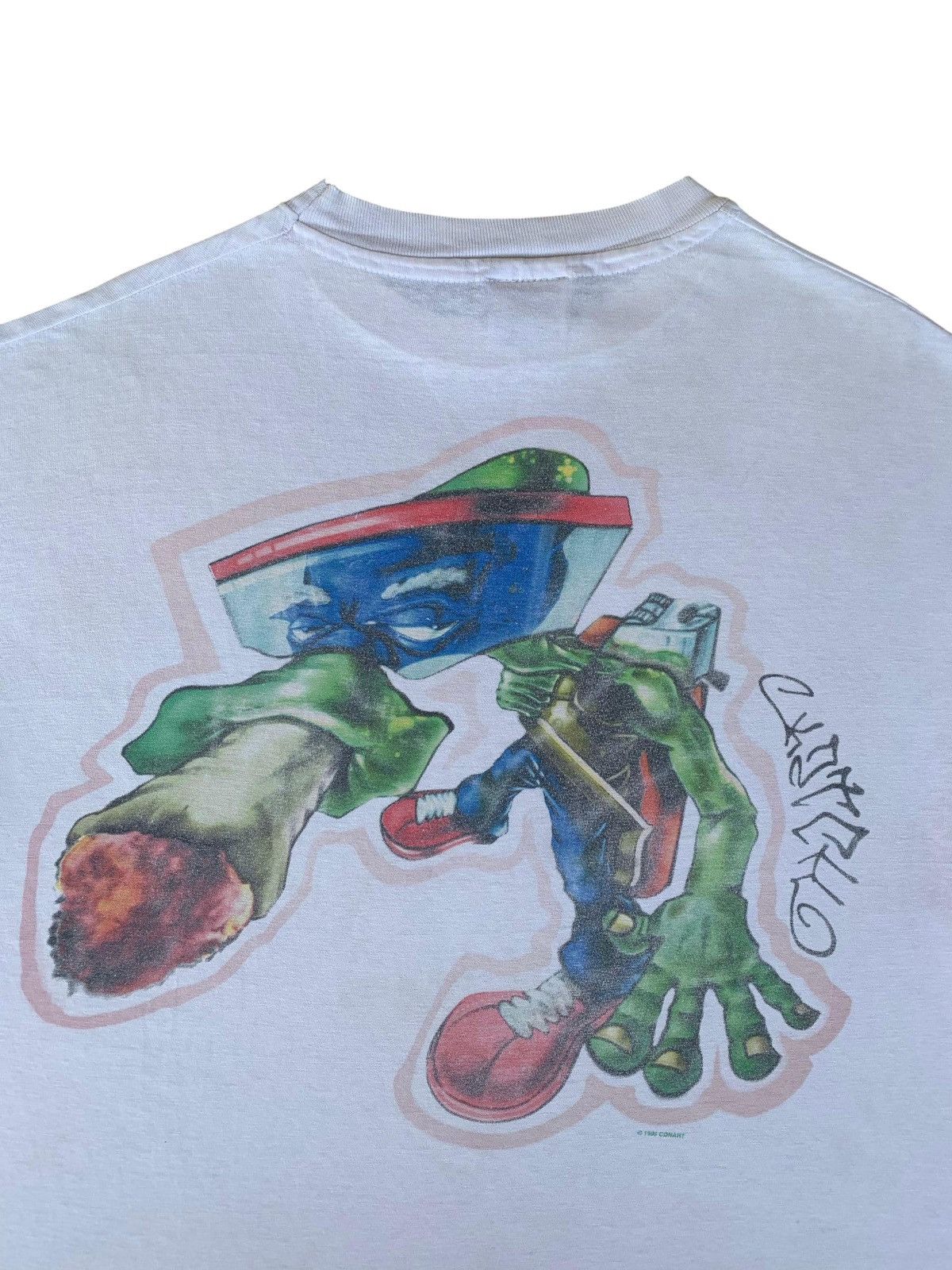 Rap Tees [SOLD] 💥Rare vintage 1990 conart Katch1 Size US XL / EU 56 / 4 - 1 Thumbnail