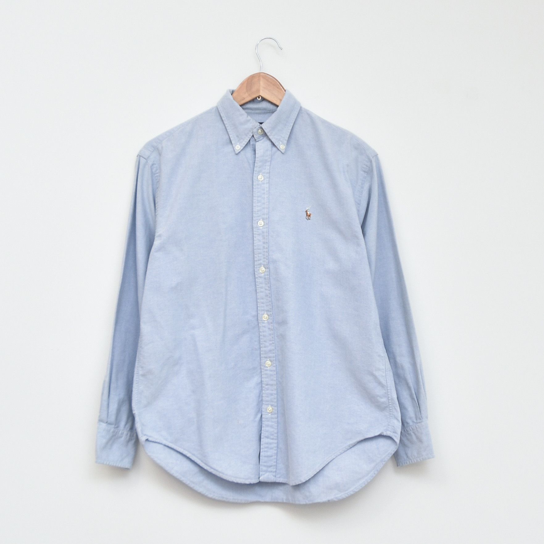 Ralph Lauren RALPH LAUREN Sport Light Blue Oxford Cotton Shirt Oversized Size S / US 4 / IT 40 - 4 Thumbnail