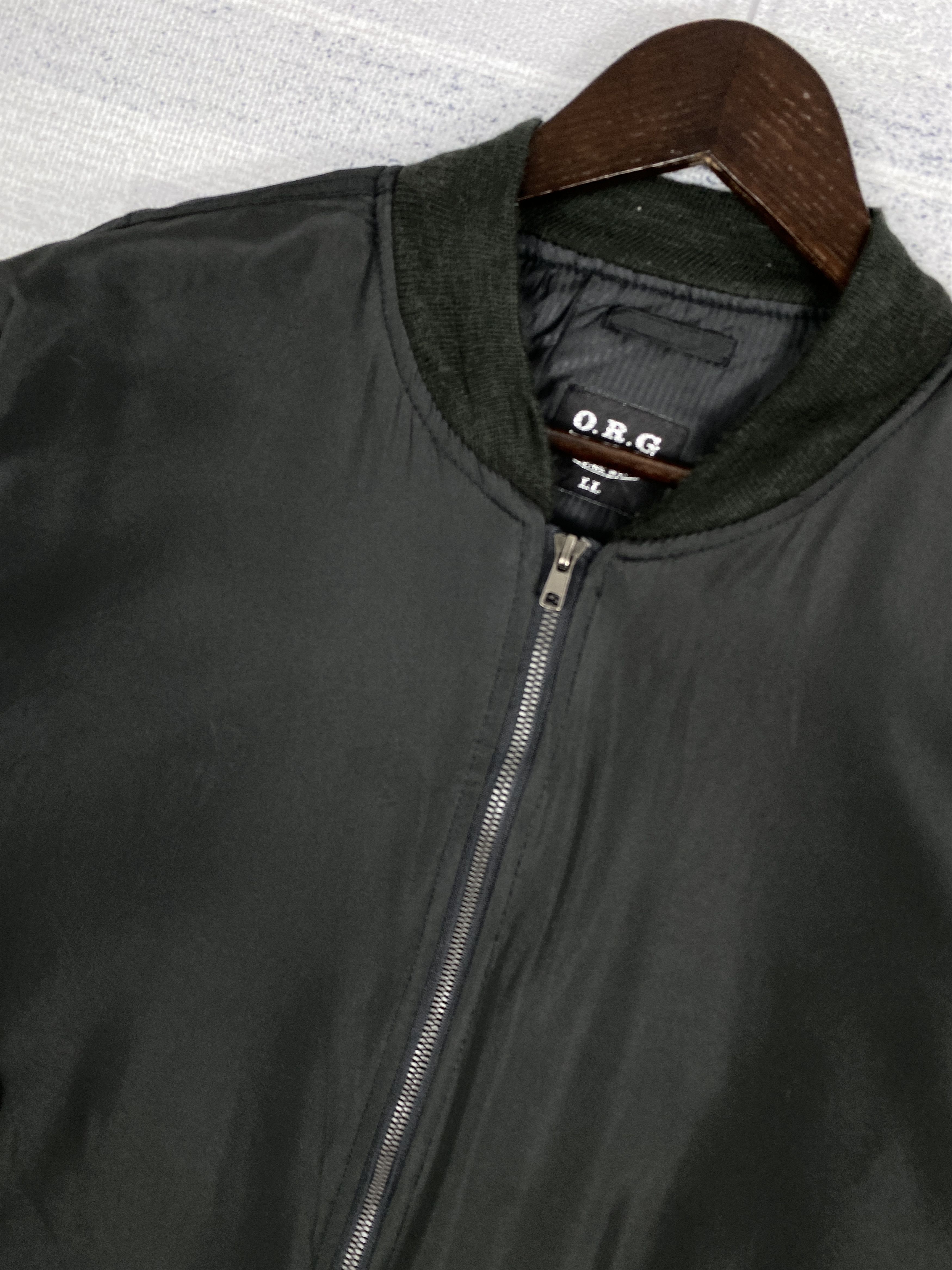 Japanese Brand Vintage O.R.G Japanese Brand Bombers Jacket K0211 Size US L / EU 52-54 / 3 - 2 Thumbnail