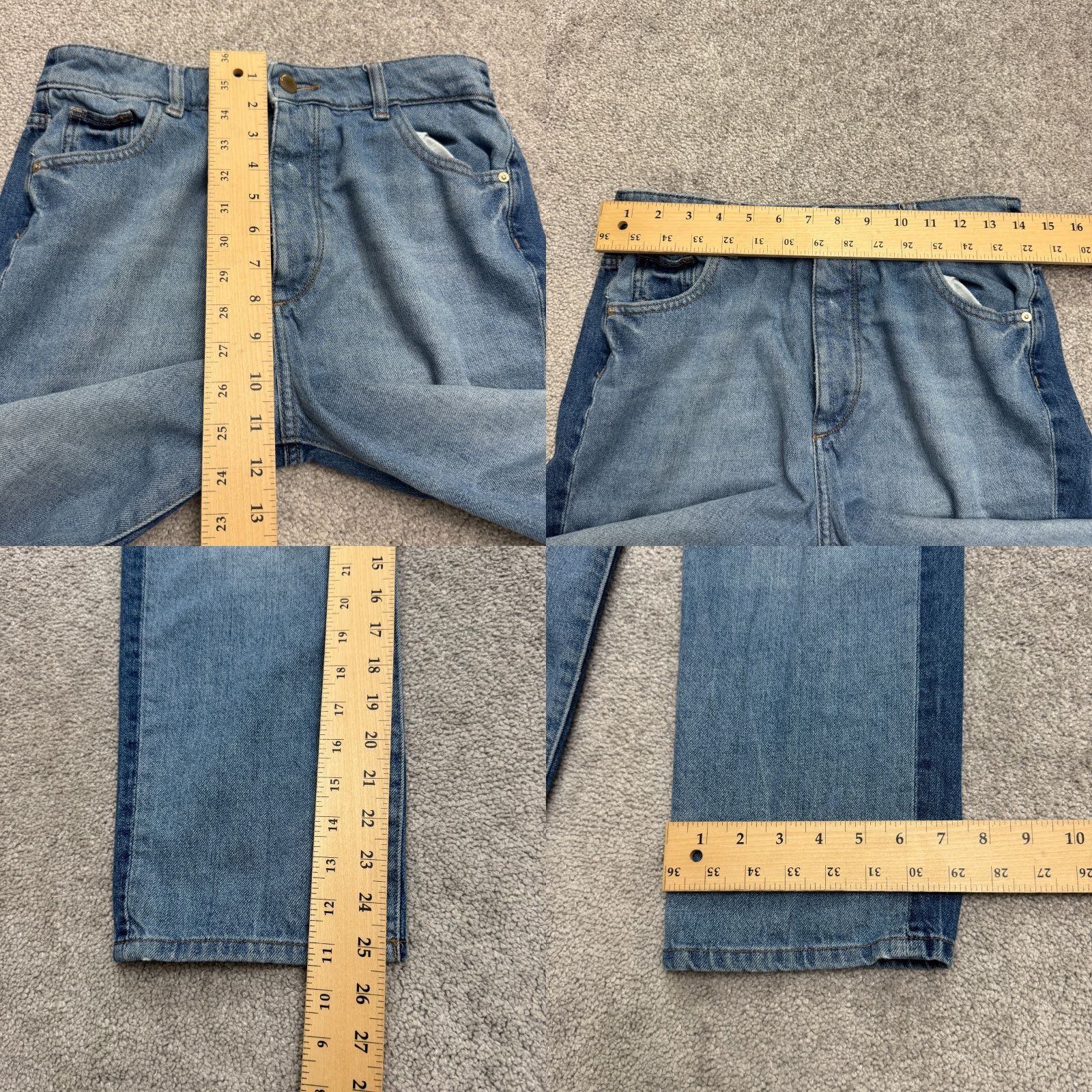 DL1961 DL1961 Jerry Dalida High Rise Vintage Straight Denim Jeans Womens 26 Perfect Fit Size 26" / US 2 / IT 38 - 9 Thumbnail