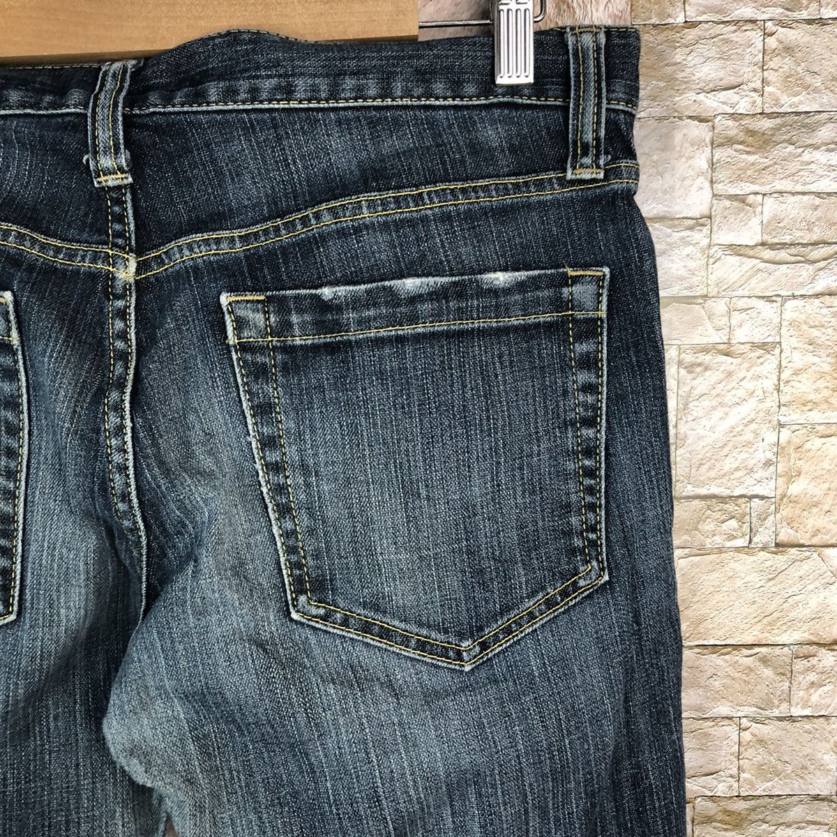 Uniqlo Uniqlo vintage Blue Denim Pants #7581 Size US 33 - 18 Thumbnail