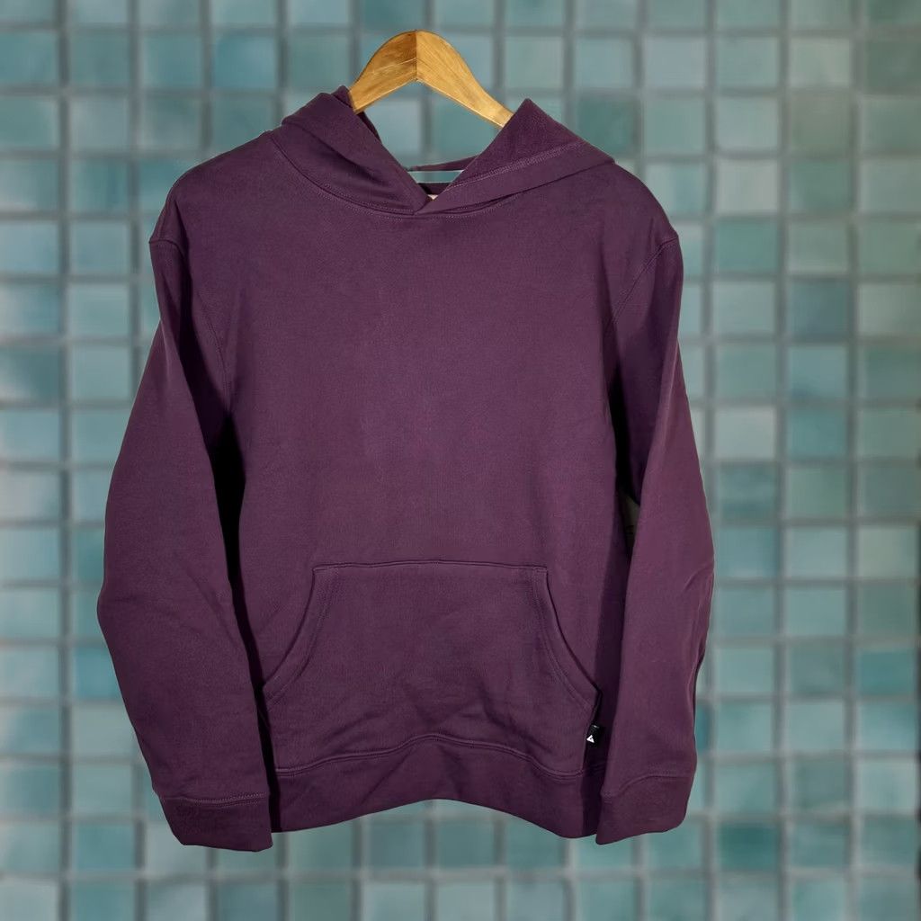 Vintage American Giant Hoodie Purple 100% Cotton Pullover M Men Regular Size US M / EU 48-50 / 2 - 1 Thumbnail