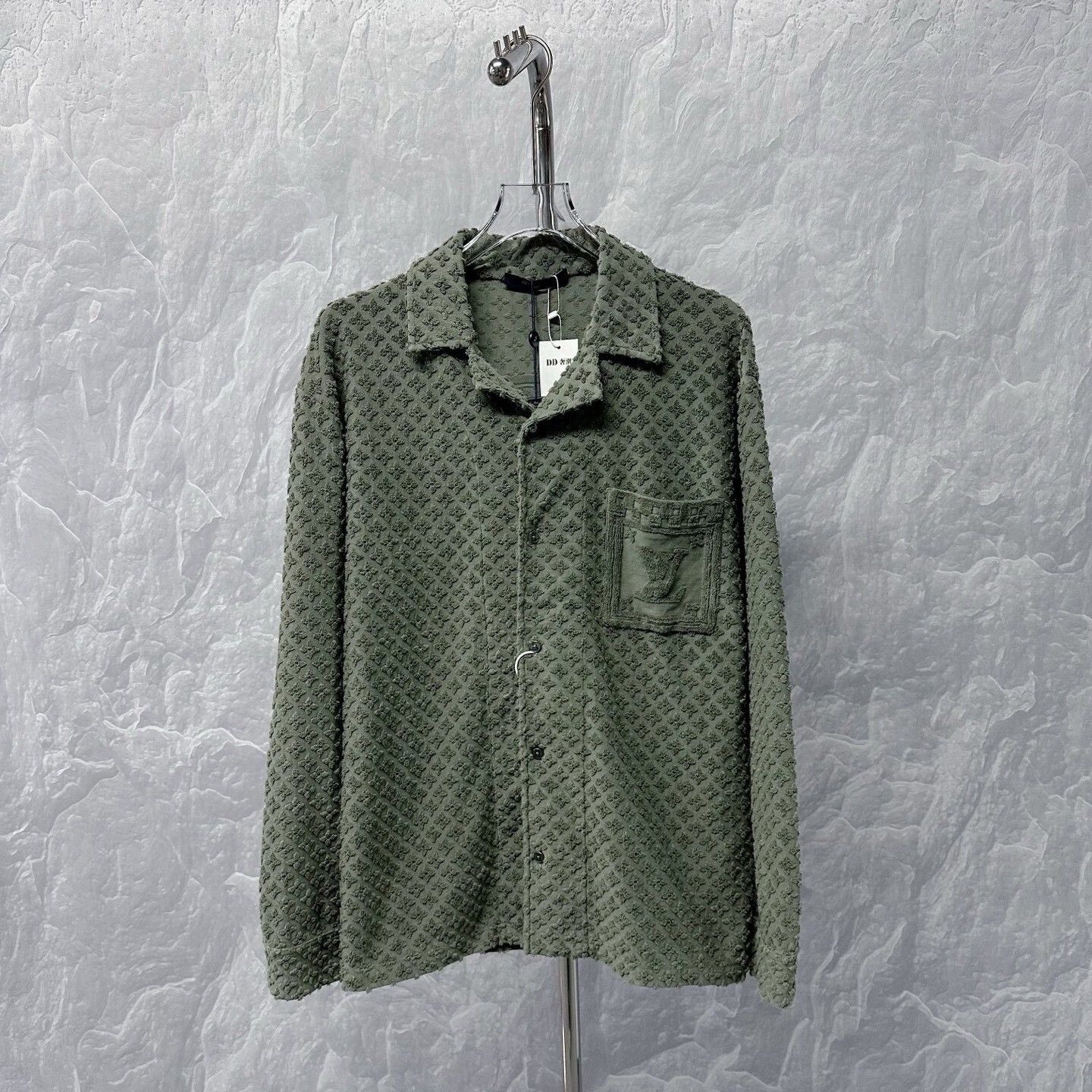 Louis Vuitton Louis Vuitton FW25 Monogram Towel Shirt Coat Size US L / EU 52-54 / 3 - 1 Thumbnail