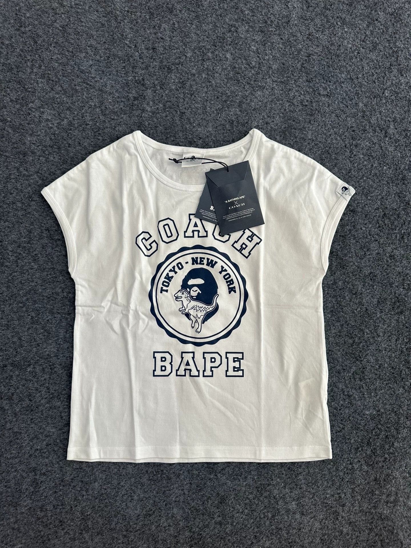 Bape Bape Coach Multi Shark T-Shirt Size US M / EU 48-50 / 2 - 1 Thumbnail
