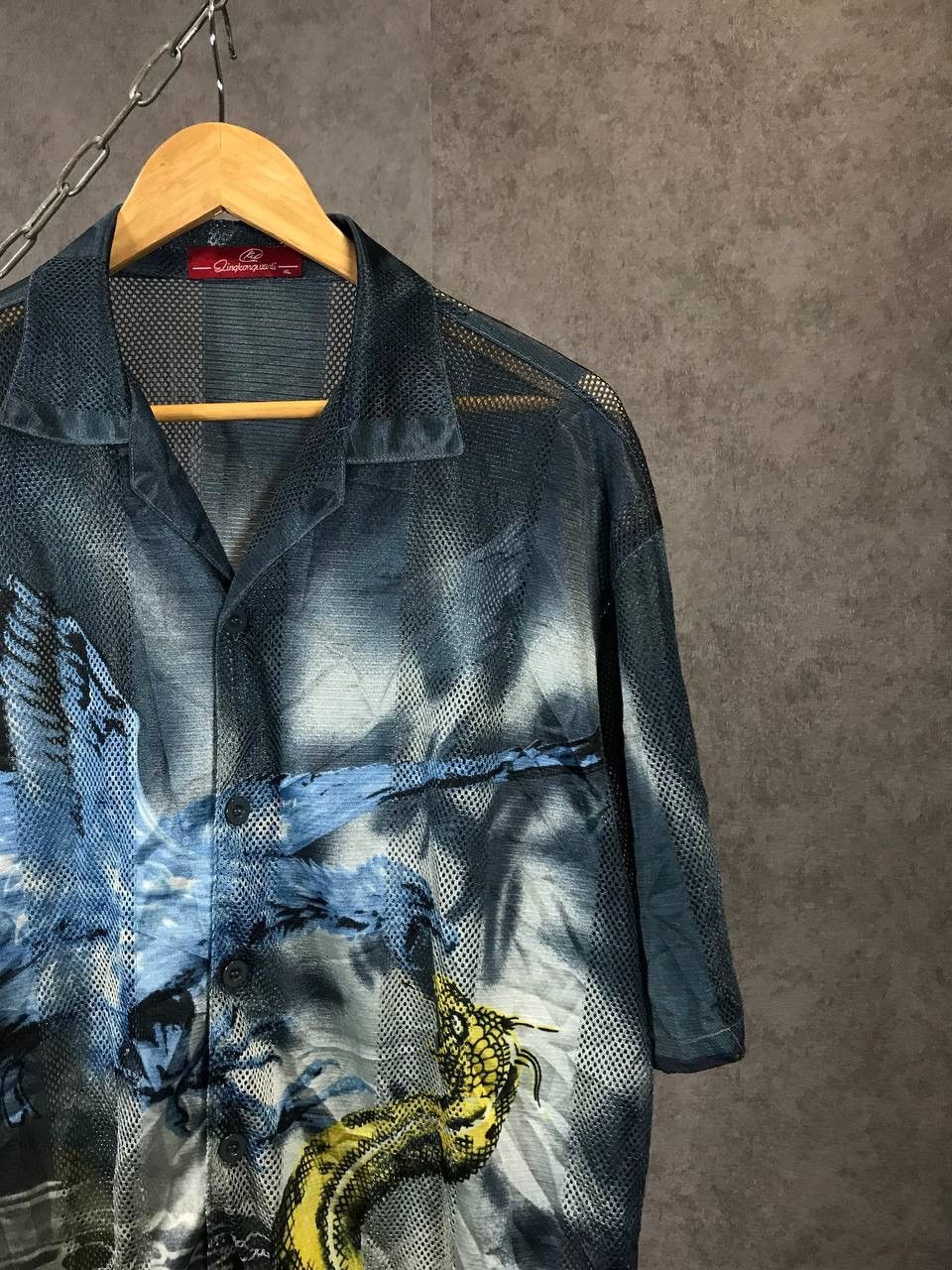 Vintage Crazy Hawaiian Japanese vintage shirt Size US XL / EU 56 / 4 - 3 Thumbnail