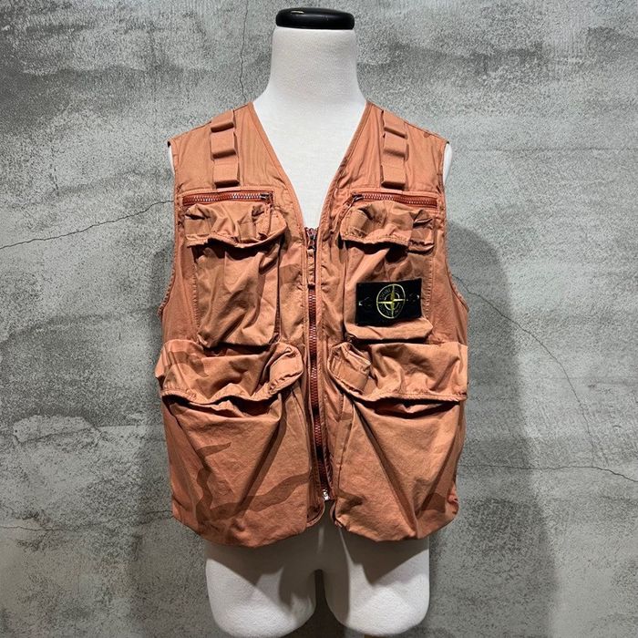 Stone island cheap x supreme vest