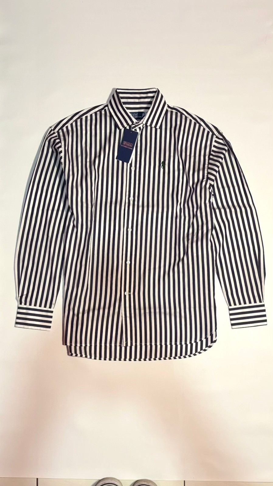 Polo Ralph Lauren Stripe Shirt Polo Ralph Lauren Purple Size S / US 4 / IT 40 - 1 Thumbnail