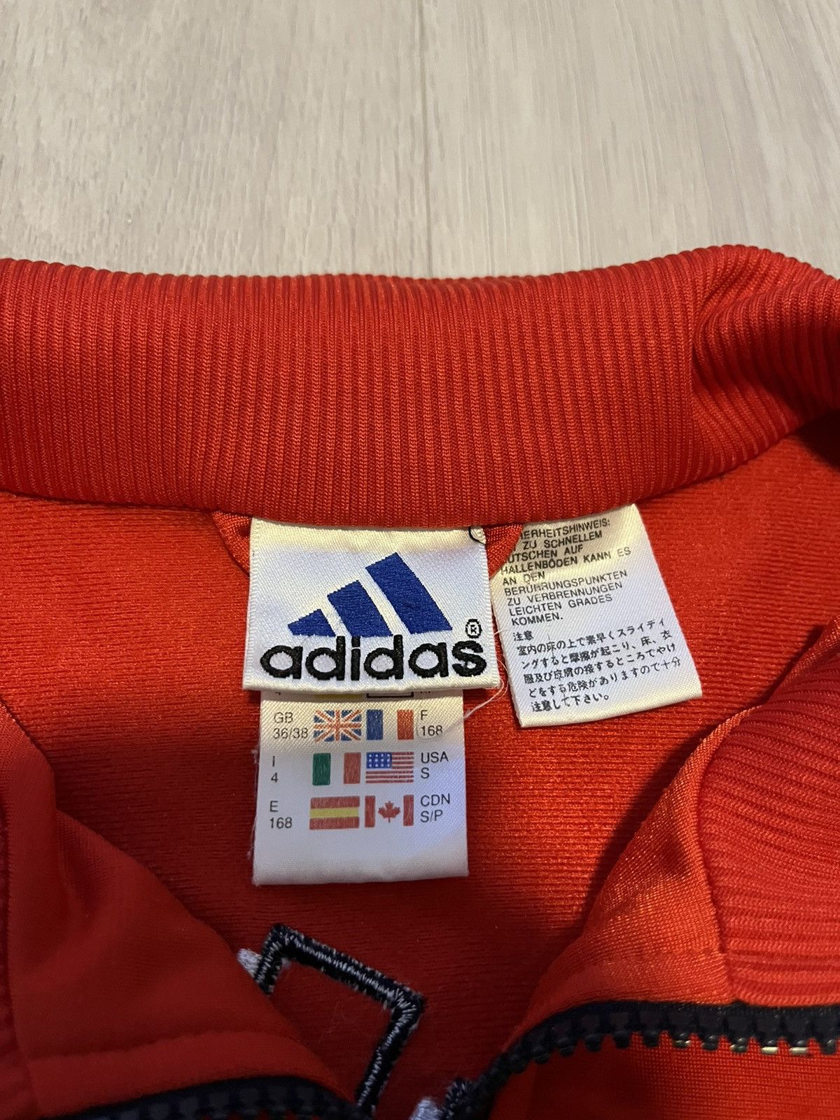 Adidas × Vintage Adidas Vintage Zip-up Sweater 2001 Size US S / EU 44-46 / 1 - 5 Thumbnail