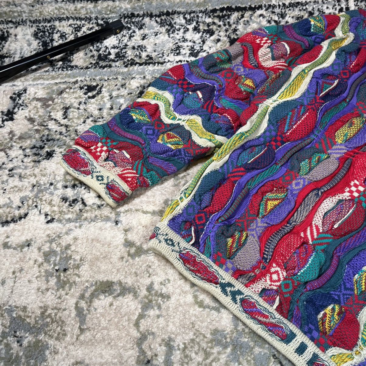 Coogi Vintage COOGI Australia 3D Knit Y2K Streetwear Multi Sweater Size US M / EU 48-50 / 2 - 9 Thumbnail