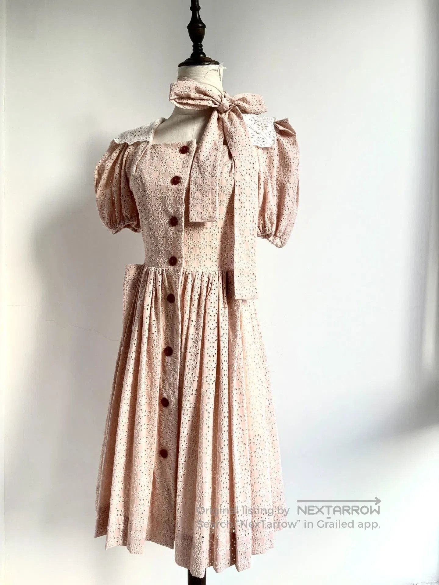 Vivienne Westwood Vivienne Westwood Vintage Pink Lace Dress. Size M / US 6-8 / IT 42-44 - 2 Thumbnail
