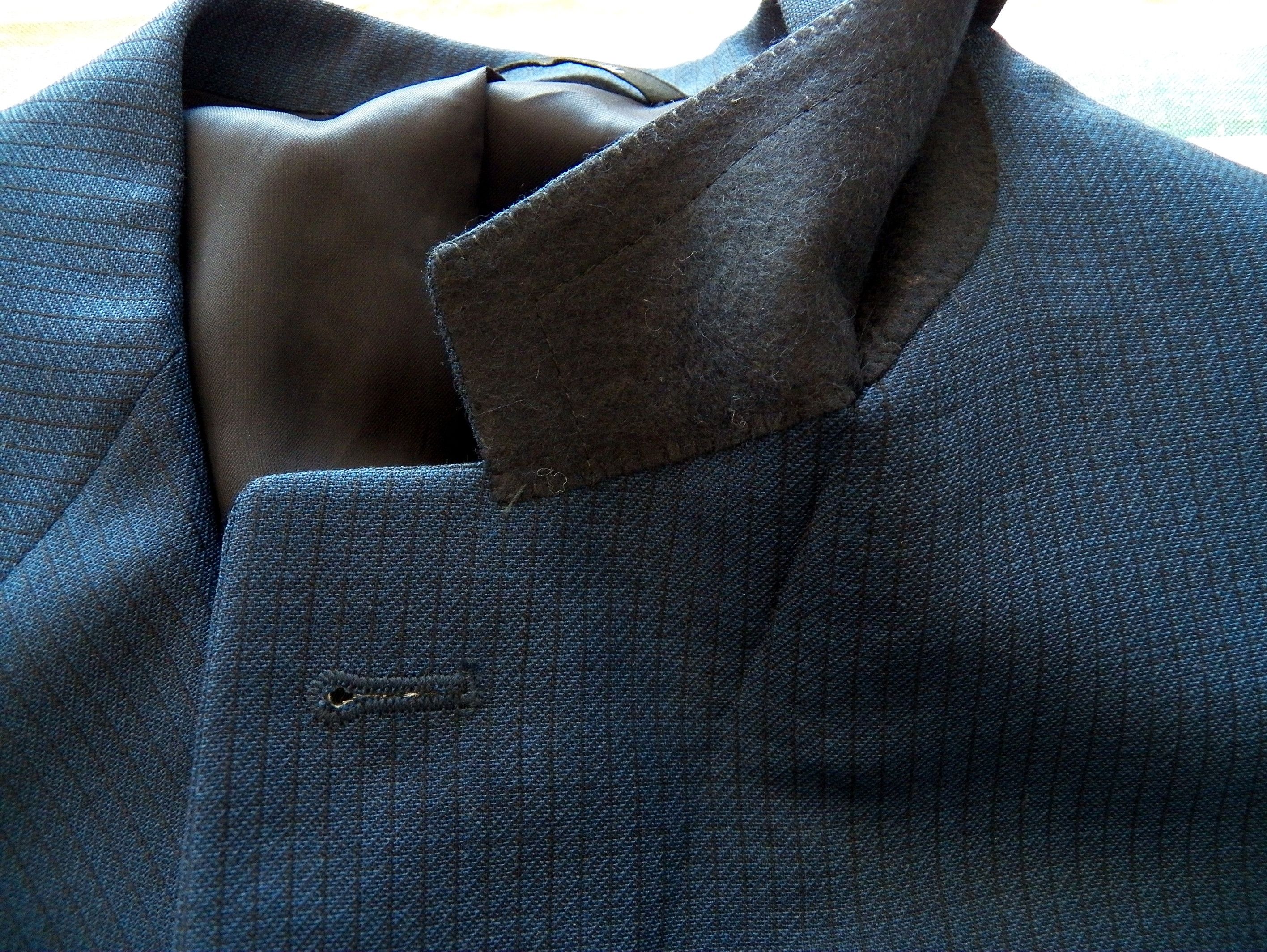 Canali CANALI Proposta UK-US 40R EU 50R pinstripe wool blazer Size 40R - 10 Thumbnail