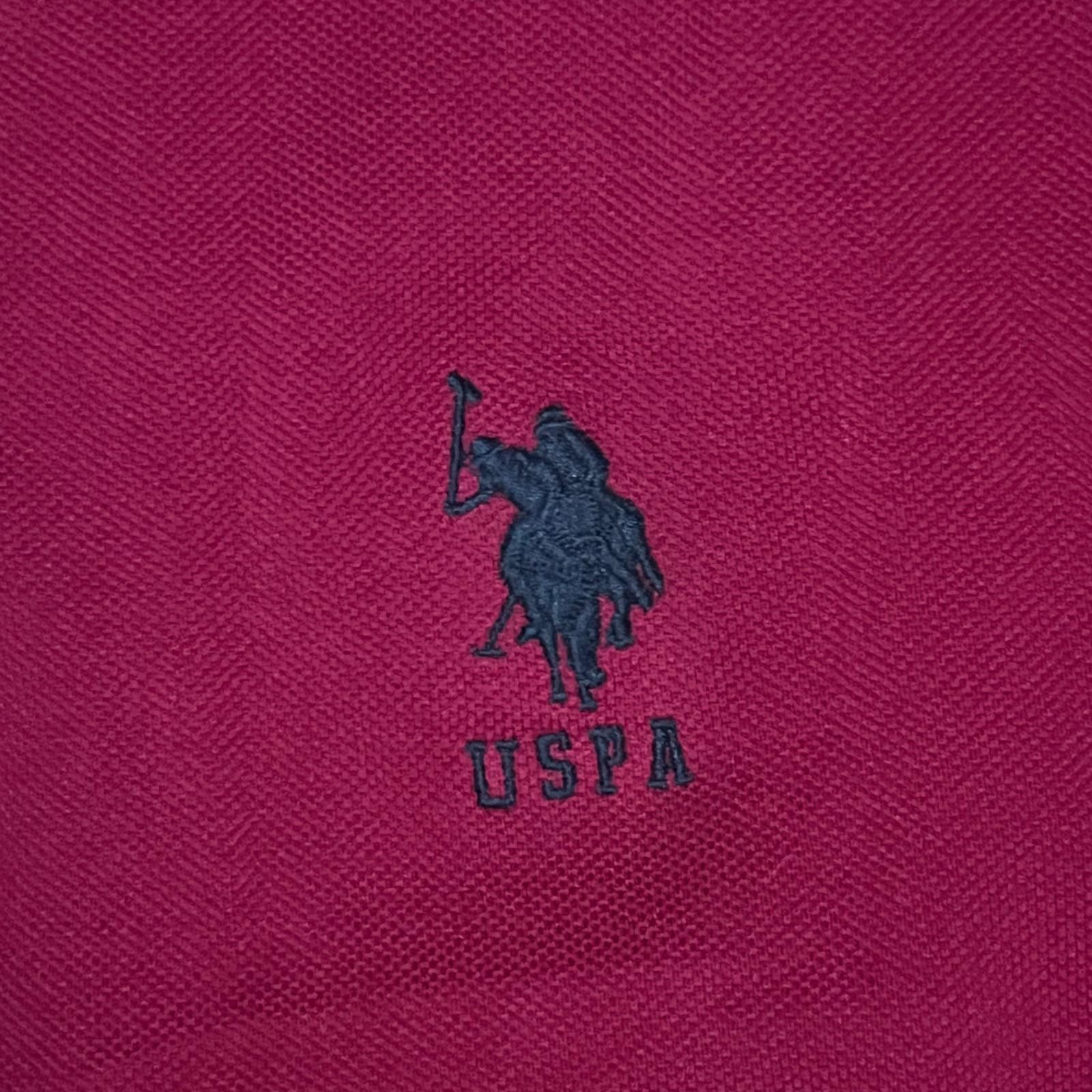 U.S. Polo Assn. 🔴 U.S. Polo Assn. 🏇 Classic Red Polo Shirt – M Size US M / EU 48-50 / 2 - 4 Thumbnail