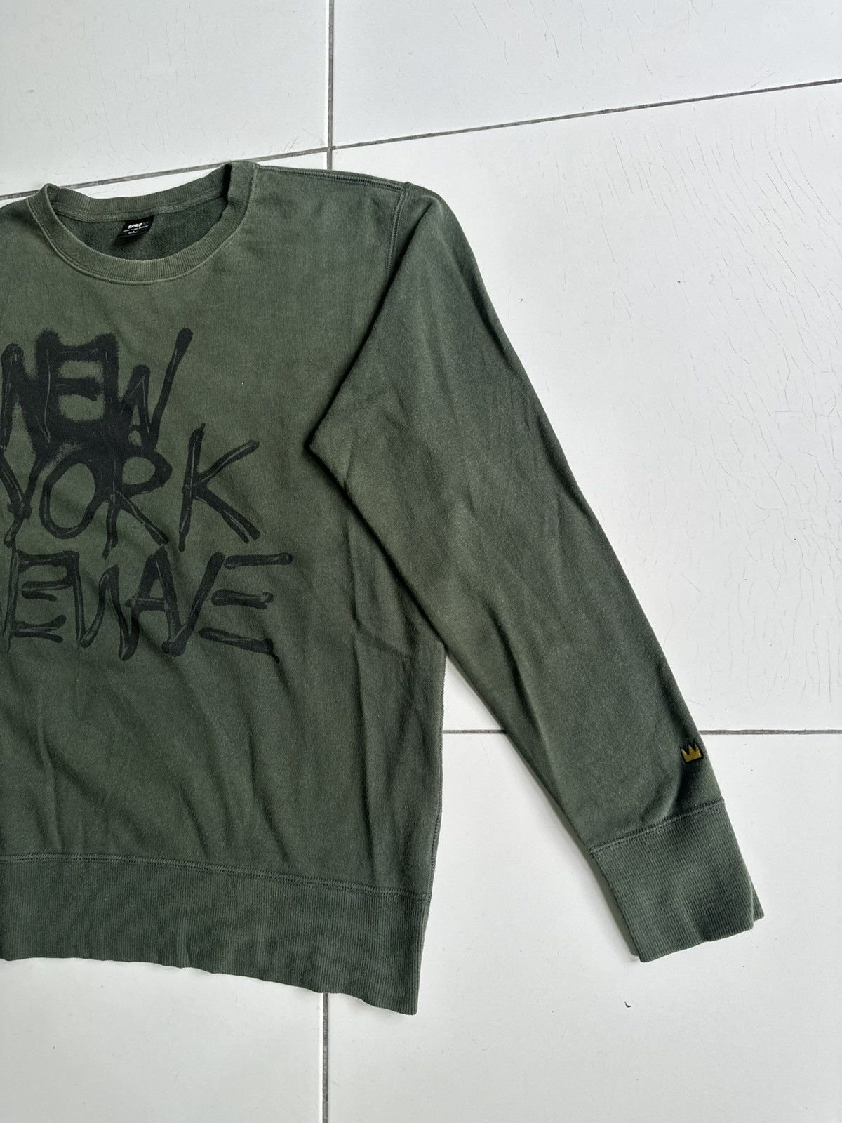 Jean-Michel Basquiat Jean michel basquiat new York Crewneck Size US L / EU 52-54 / 3 - 3 Thumbnail