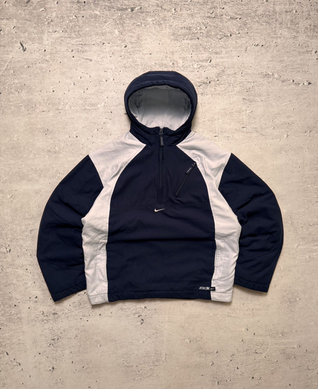 Nike × Nike ACG NIKE VINTAGE CENTER LOGO OVERSIZE NYLON 1/3 ZIP LIGHT JACKET Size US S / EU 44-46 / 1 - 1 Thumbnail