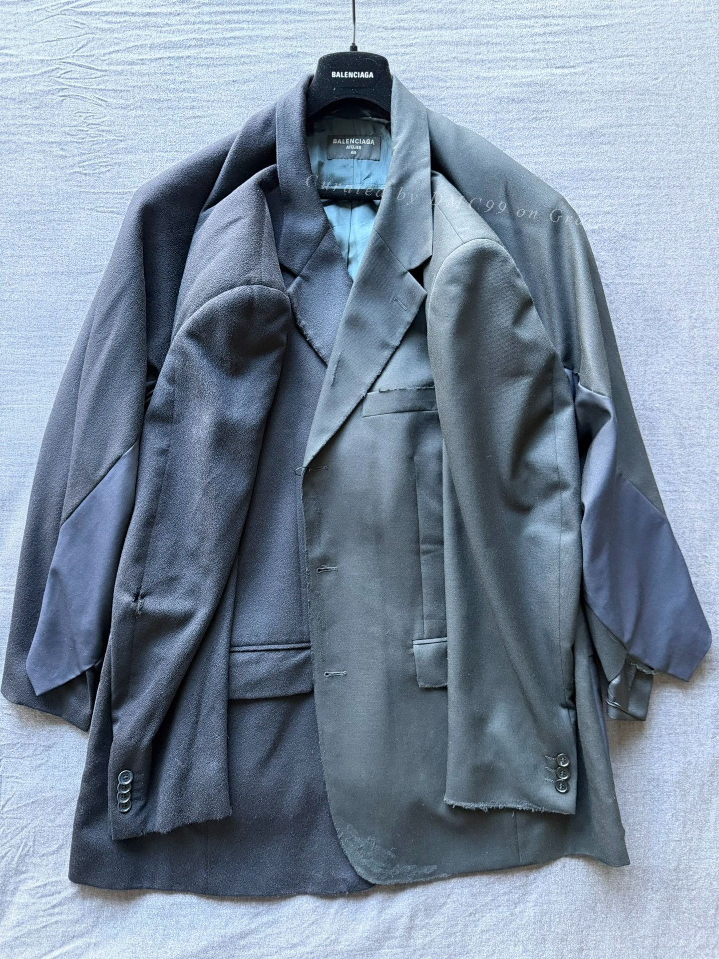 Balenciaga Balenciaga Limited Workshop Blazer Size US S / EU 44-46 / 1 - 1 Thumbnail