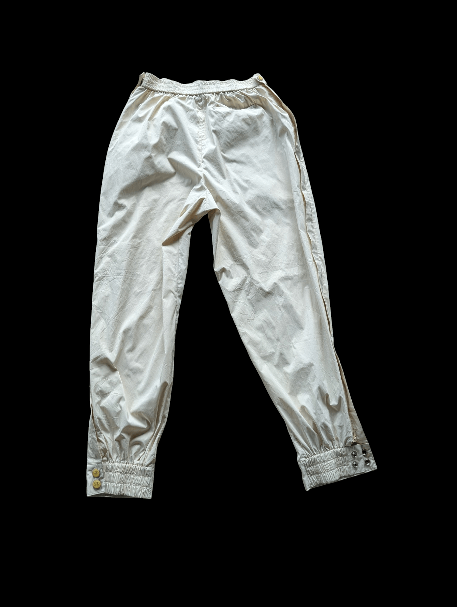 Christian Dior Monsieur Vintage Christian Dior Side Zip Track Pant Size 30" / US 8 / IT 44 - 2 Thumbnail
