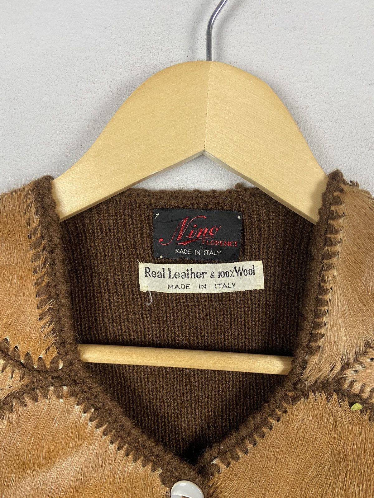 Vintage VINTAGE NINO FLORENCE EXOTIC SKIN JACKET HANDMADE Size S / US 4 / IT 40 - 3 Thumbnail