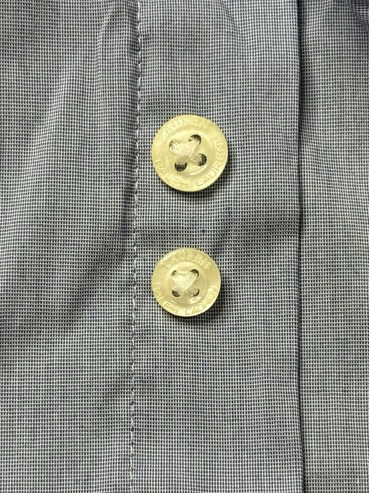 Lauren Ralph Lauren Lauren Ralph Lauren Dress Shirt Mens 16 34/35 L Black Label Size 42R - 9 Thumbnail