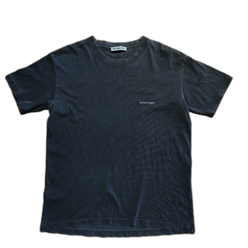 Balenciaga balenciaga washed short sleeve tee Size US L / EU 52-54 / 3 - 1 Thumbnail