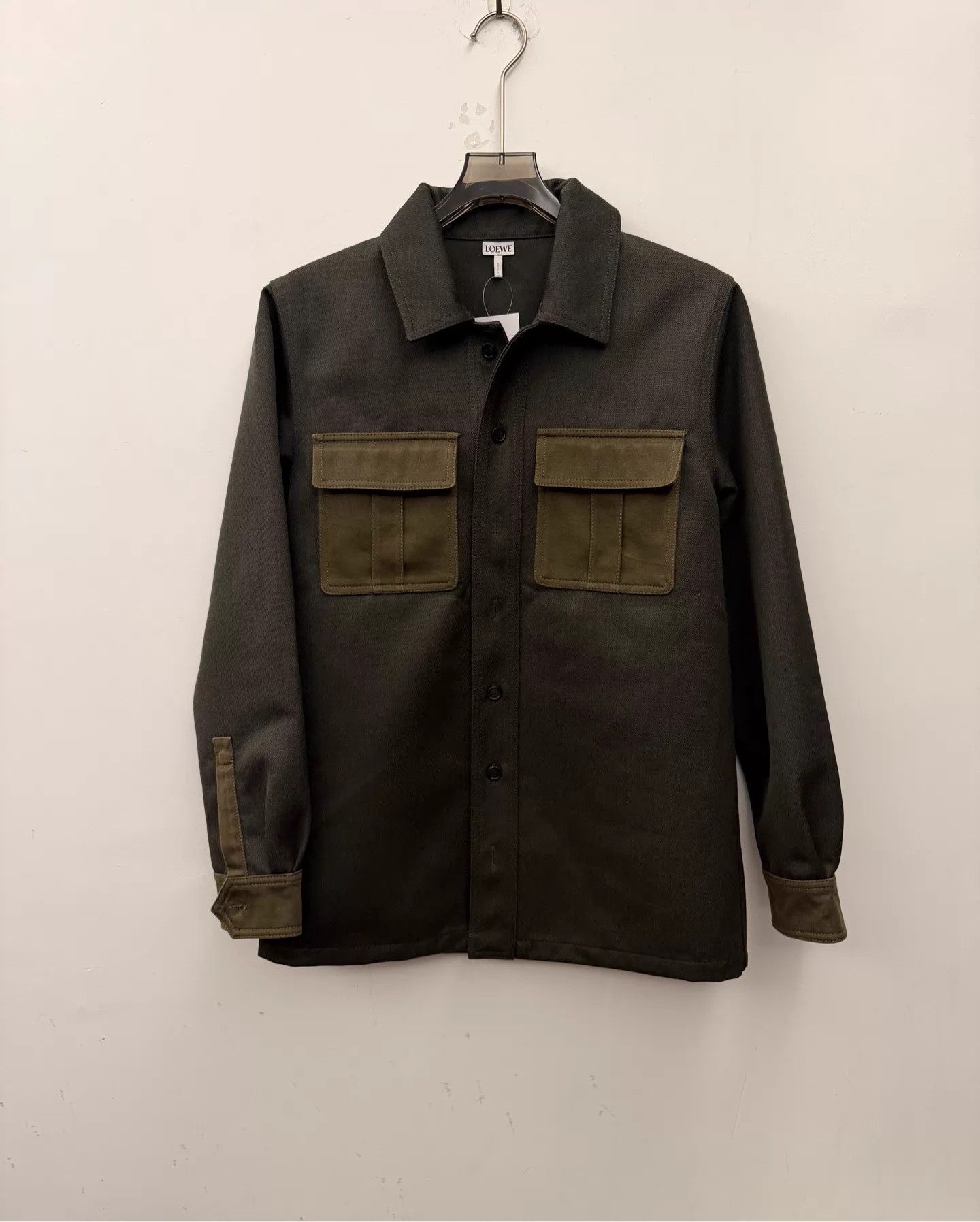 Loewe LOEWE Wool Pocket Shirt Jacket 46 New Worn Once Size US S / EU 44-46 / 1 - 1 Thumbnail
