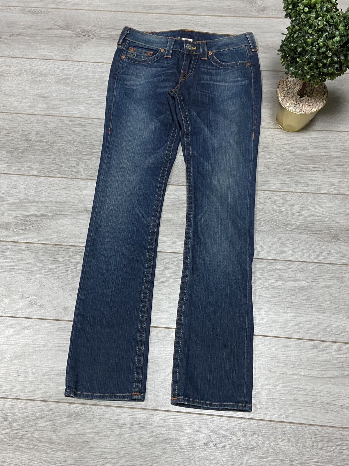 True Religion Low rise True Religion Johnny Y Jeans horse shoe Size 28" / US 6 / IT 42 - 4 Thumbnail